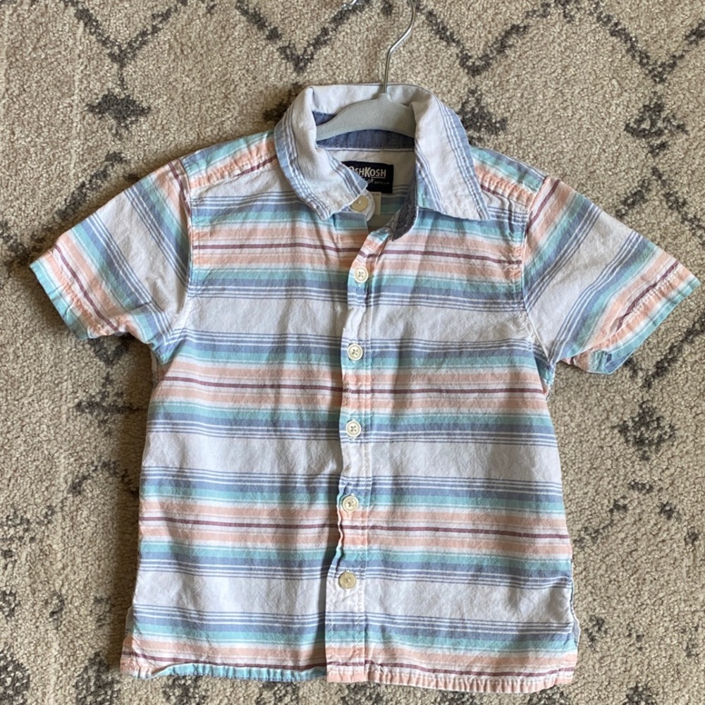 OshKosh B'gosh Kids Striped Button Down Shirt